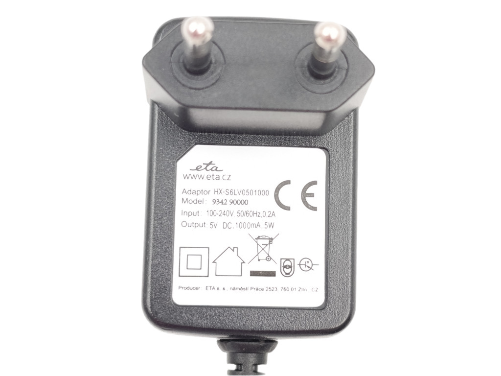 Nabíjecí adaptér zastřihovače vlasů Eta Tyler 9342 ( ETA 9342 00040 )