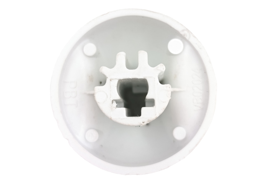 Náhradní knoflík ke sporáku Mora 2430, 3428, 3471, 3454, ovládací knoflík přepínače trouby + termostatu, bílý 