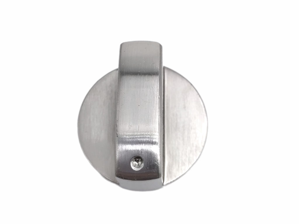 Náhradní knoflík ke sporáku - stříbrný