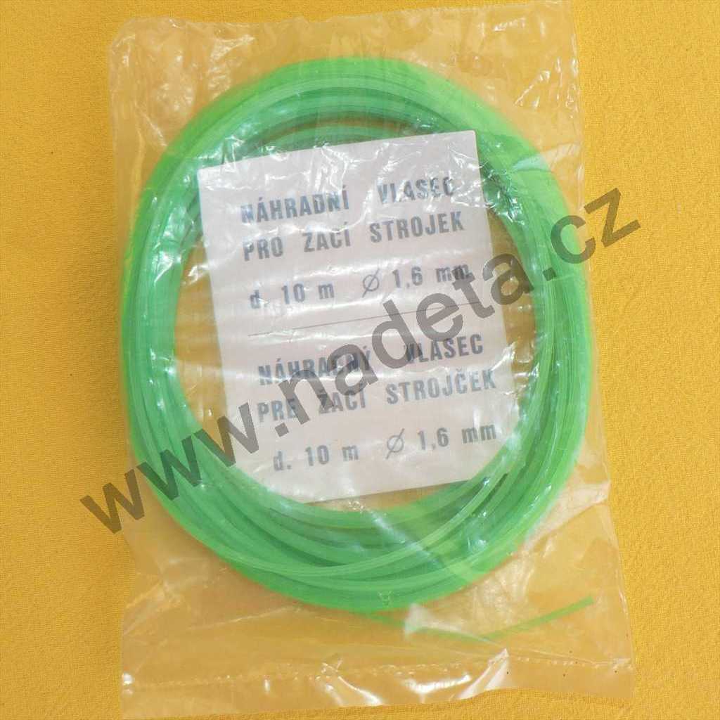 Náhradní struna 1,6 mm hranatý, strunová sekačka, vyžínač NRE 011 Ergo Chornice, Diu Jevíčko