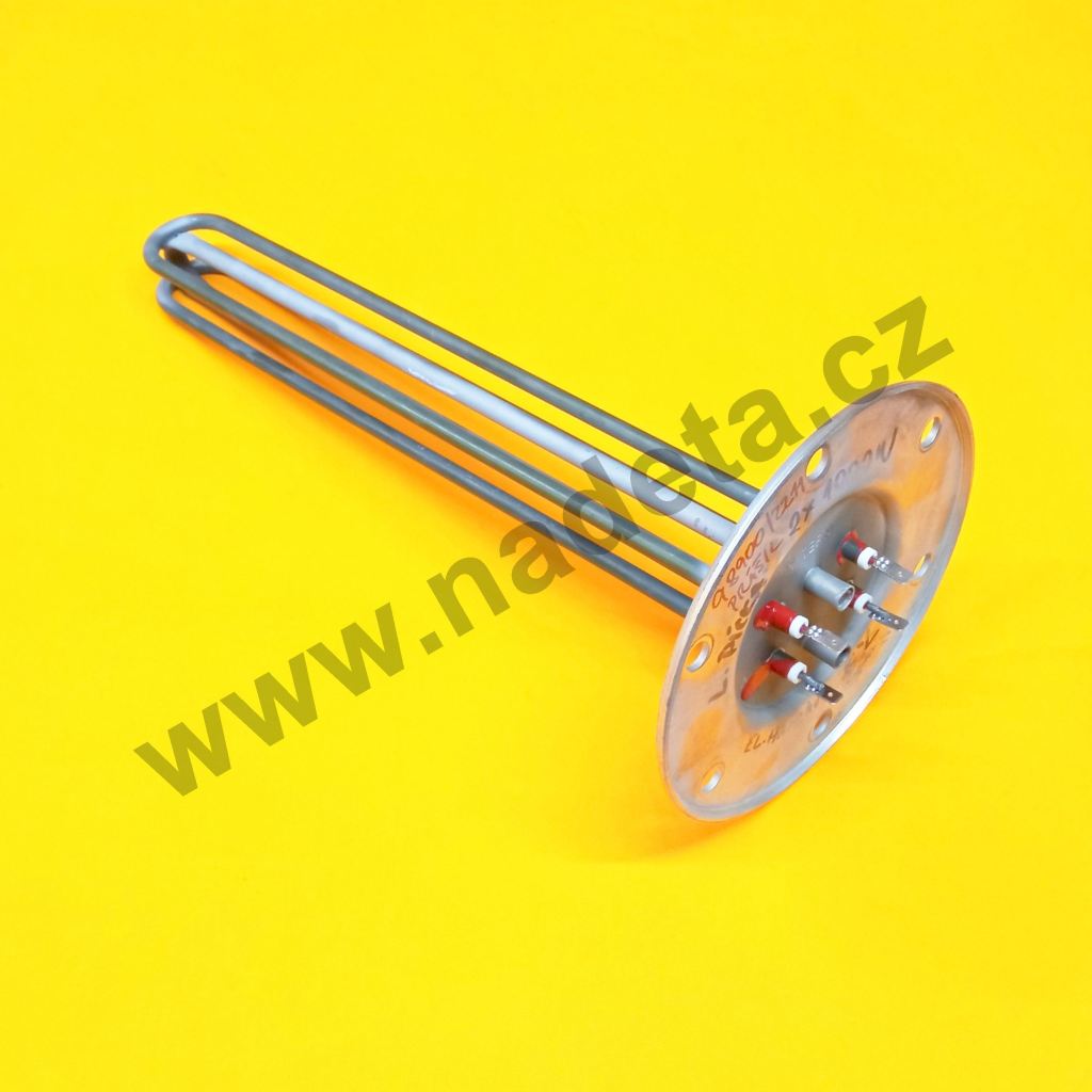 Oprava příruby 2x1000 W H+Č ohřívače vody