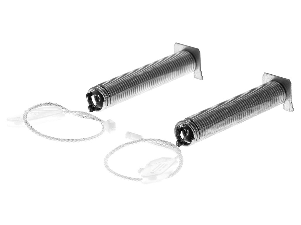 Opravná sada - brzda dveří myčky, 2 x lanko + 2 x pružina 00754869 BOSCH / SIEMENS