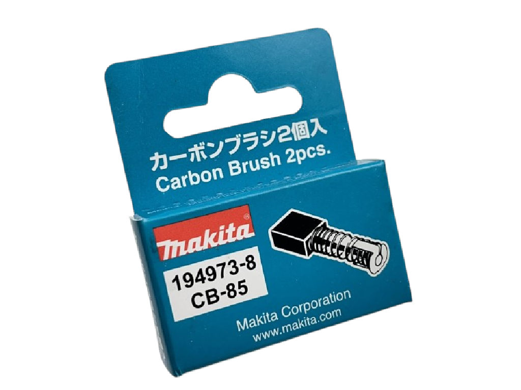 Originální uhlíkové kartáče Makita CB-85 (pár) 5.0 × 8.0 × 10.5 mm, 194973-8  