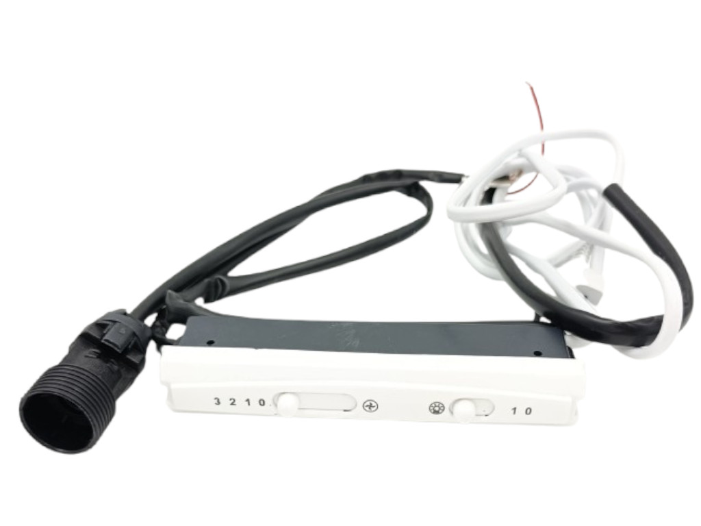 Panel ovládací bílý včetně elektroniky MORA 5701, 5702, 5703, 5704, 5711, 2 šoupátka