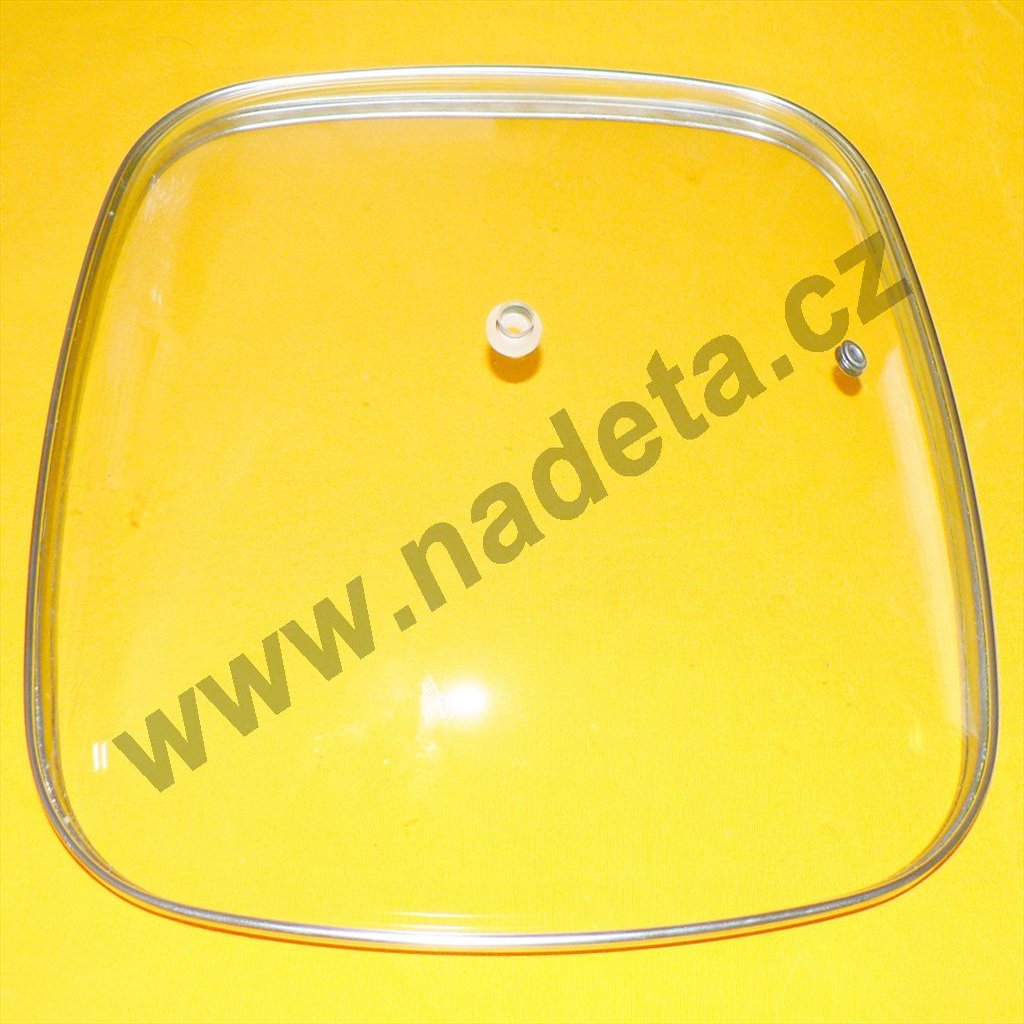 Pekáč litý 5L-víko skleněné