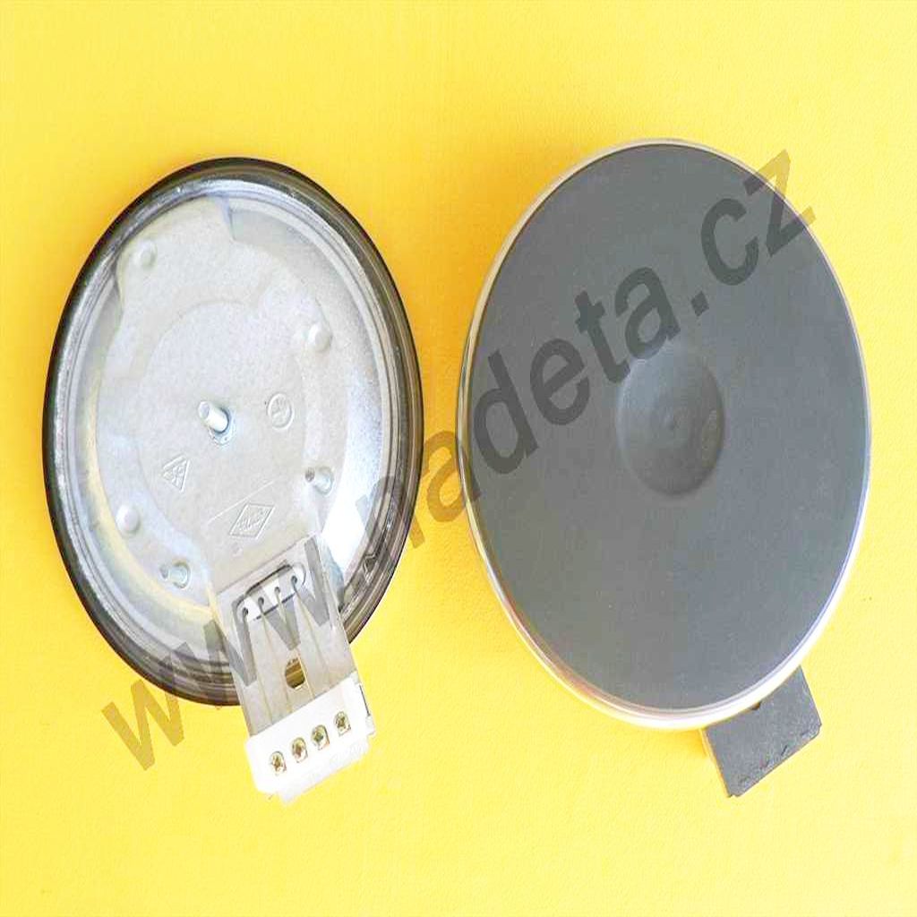 Plotna litinová 145mm 1000W  bez omezovače