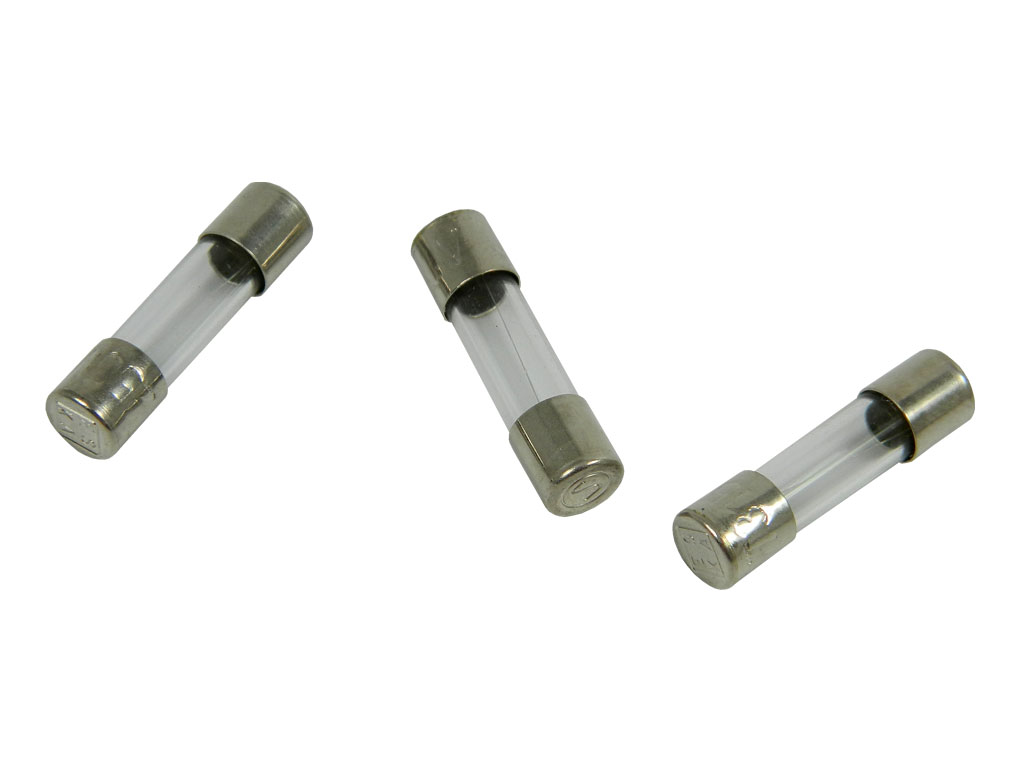 Pojistka skleněná 250V 2,5A F, 5 x 20mm  