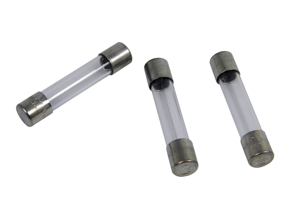 Pojistka skleněná 250V 6,3A F, 6 x 30mm  