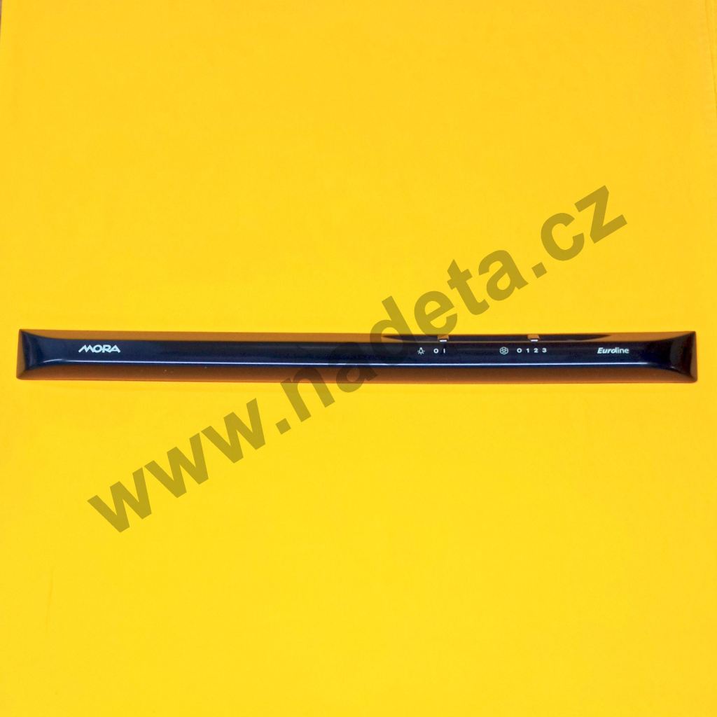 Přední panel černý odsavač par Mora 6801.2070