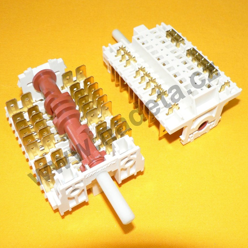 Přepínač trouby 11HE-042, sporák Mora 2470, 3471, 3475, KOMBI