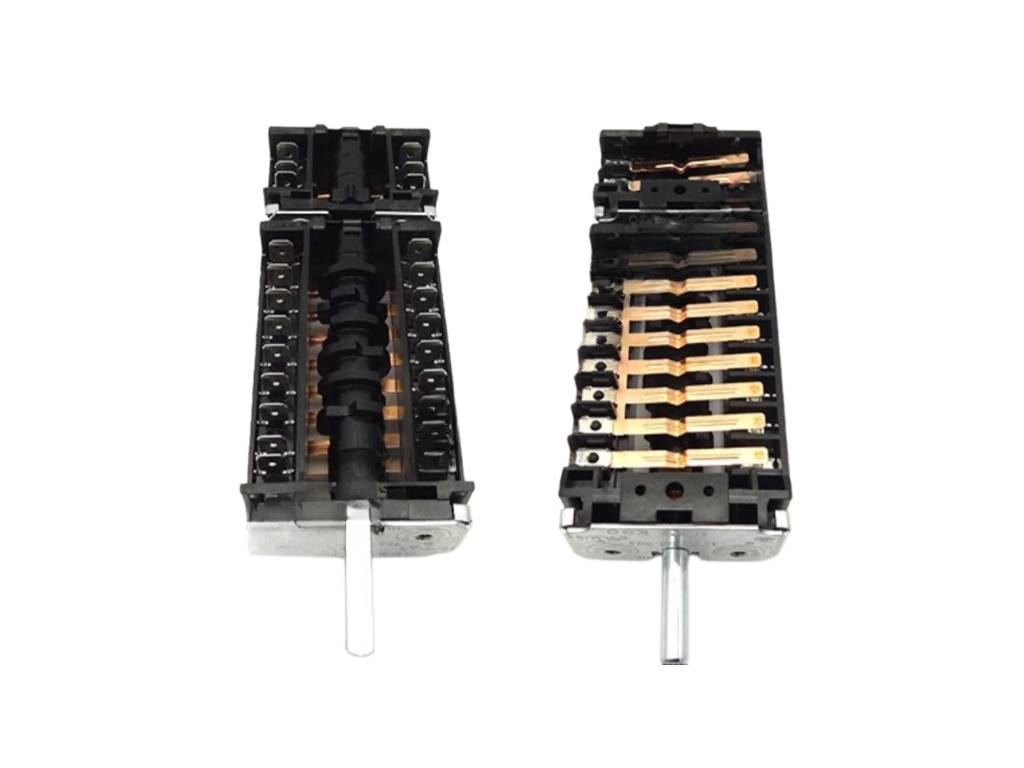 Přepínač trouby Beko OIM22300X, Blomberg HIN9330E, 9 poloh 0 + 8,  EGO 42.09100.004 