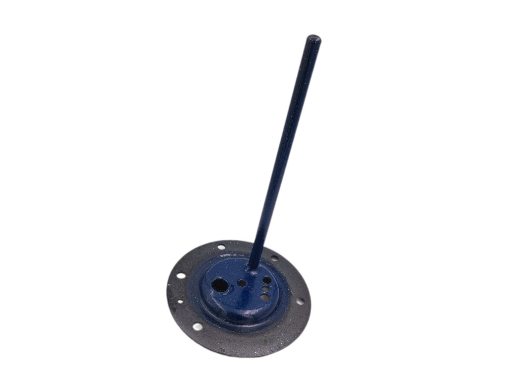 Příruba Tatramat C1, 6 děr příruba, díra na anodu, 1 jímka, smaltovaná lisovaná, do bojleru