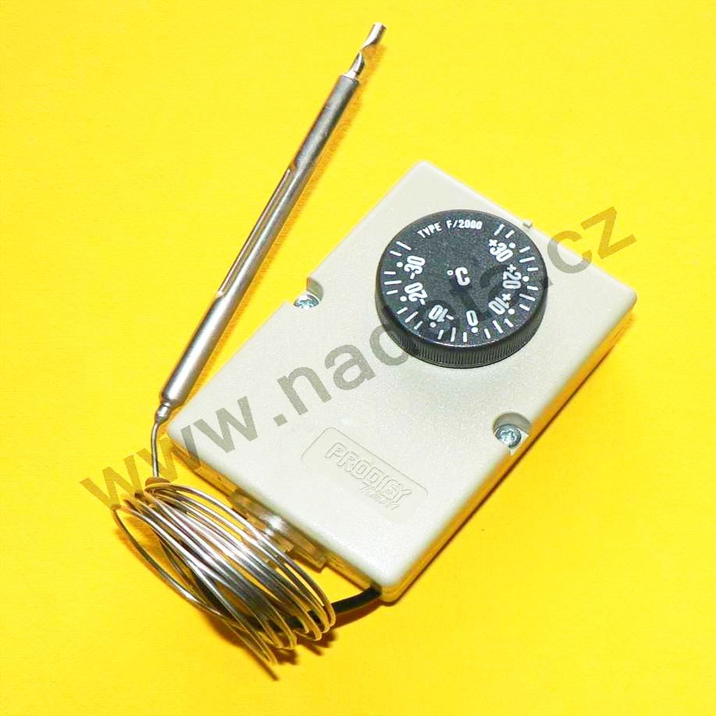 Prostorový termostat kapilárový -30-+30°C Prodigy, kapilára 1,5m