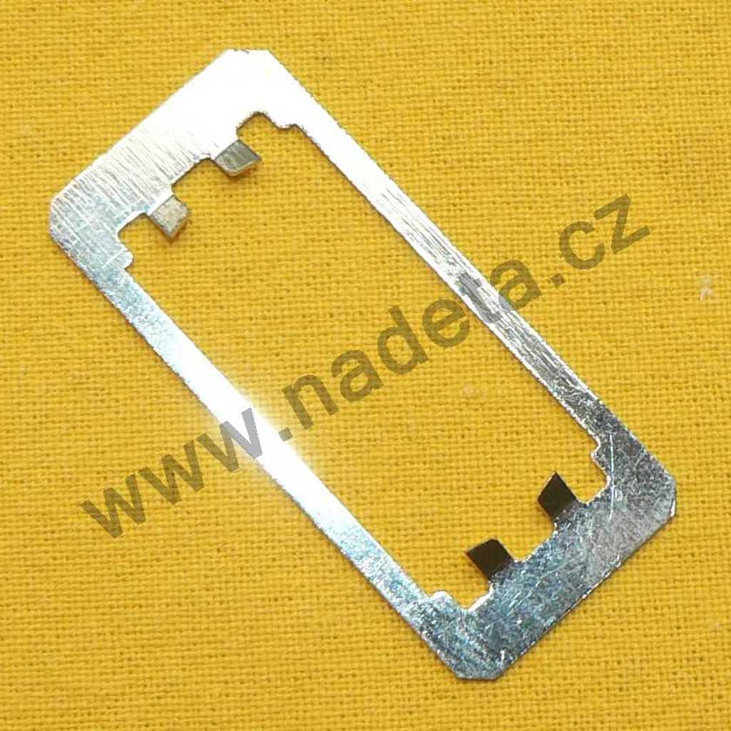 Rámeček upevňovací kovový jednoduchý