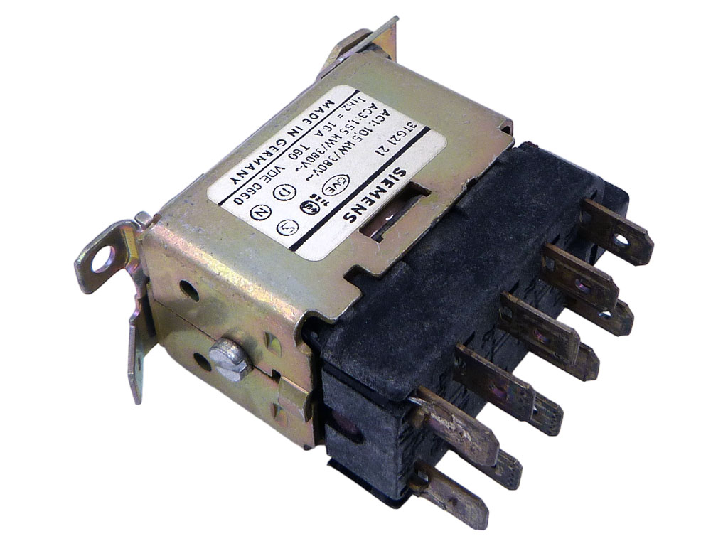 Relé Siemens 3TG21 380 V 16A