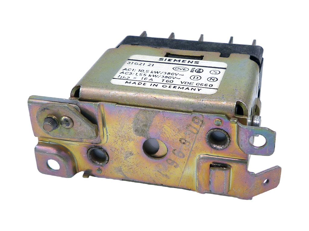 Relé Siemens 3TG21 380 V 16A