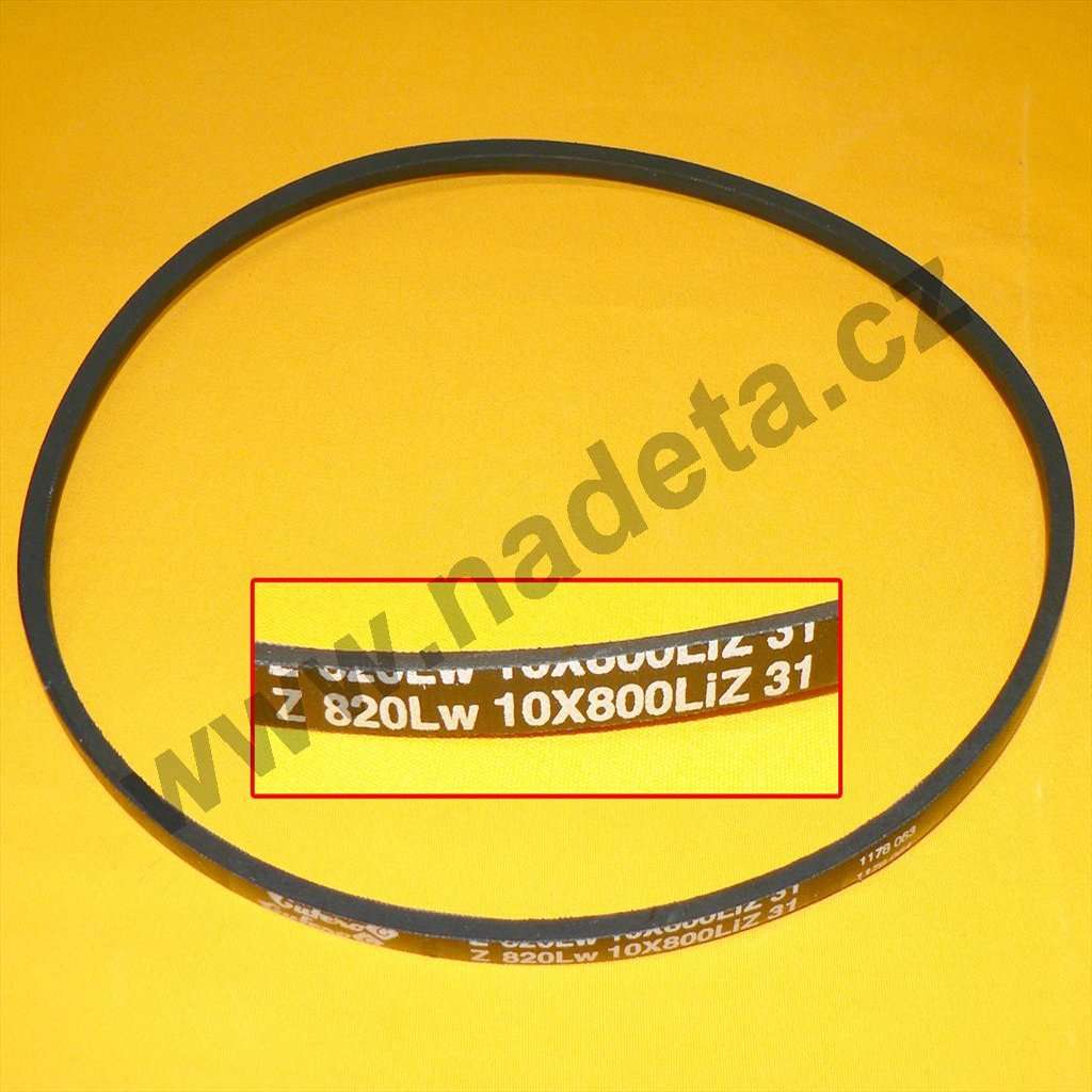 Romo RC290 klín.řemen 10x800