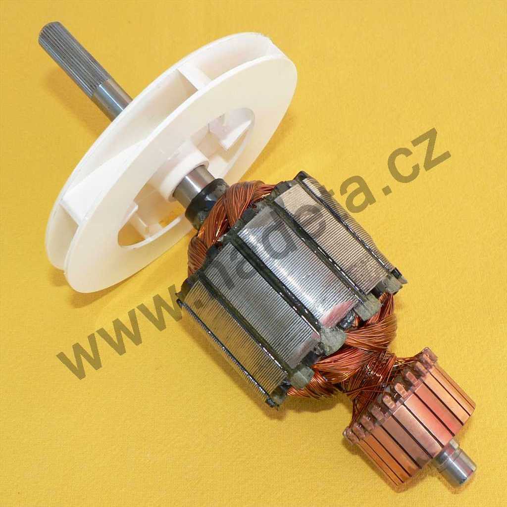 Rotor NRE-011 (350+500+550W), sekačka NRE 011 Ergo Chornice, Diu Jevíčko