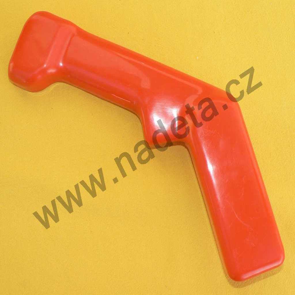 Rukojeť pravá oranžová strarší typ