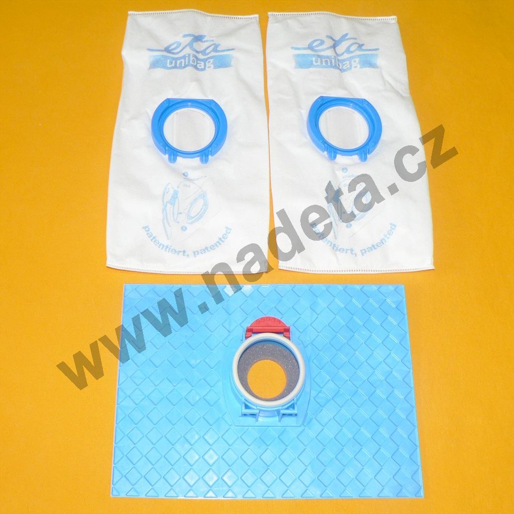Sáčky do vysavače universální UNIBAG startovací set, 2ks + 1ks adaptér, 990068090 (ETA 990068090)