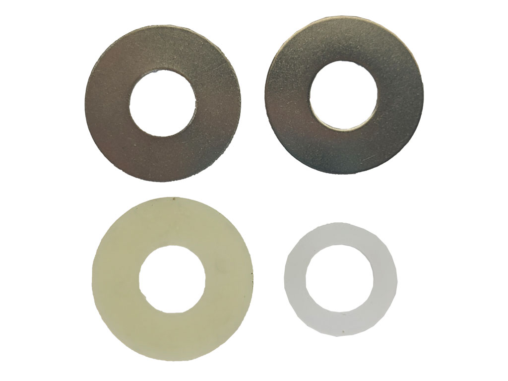 Sada těsnění spojky šneku ETA 507500131 / 507500132 – hliníkové provedení pro mlýnek na maso Ambo III