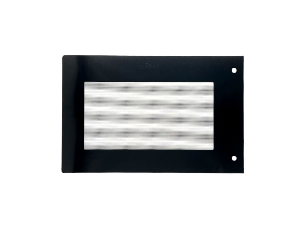 Sklo dveří mikrovlnné trouby Whirlpool, 482000100007