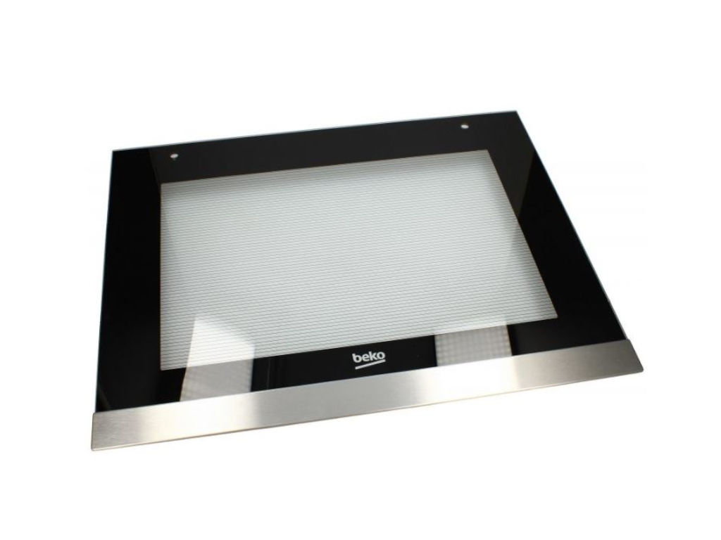 Sklo dveří trouby, vnější 210442185 BEKO / GRUNDIG / ARCELIK, originál