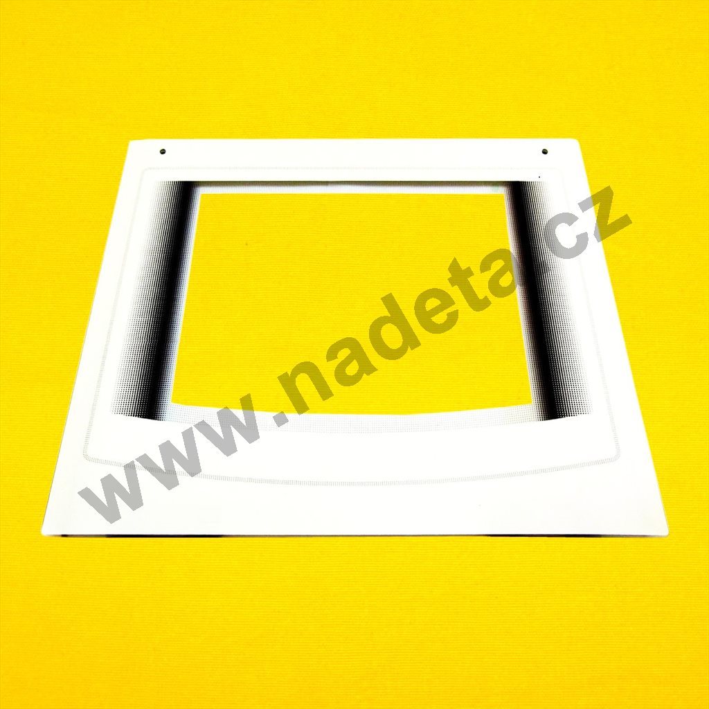 Sklo dveří trouby vnější, sporák Mora E44Q2E34