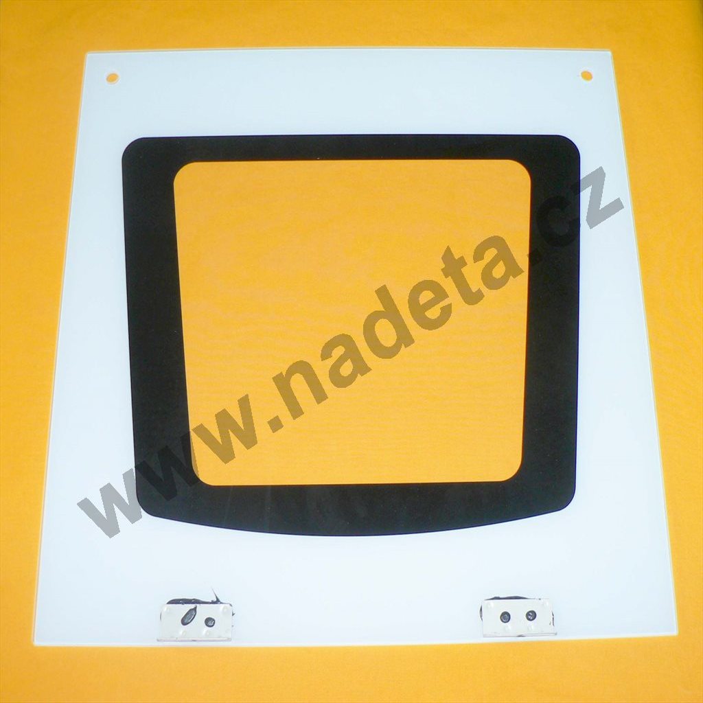 Sklo dvířek vnější, sporák Beko BCE5622