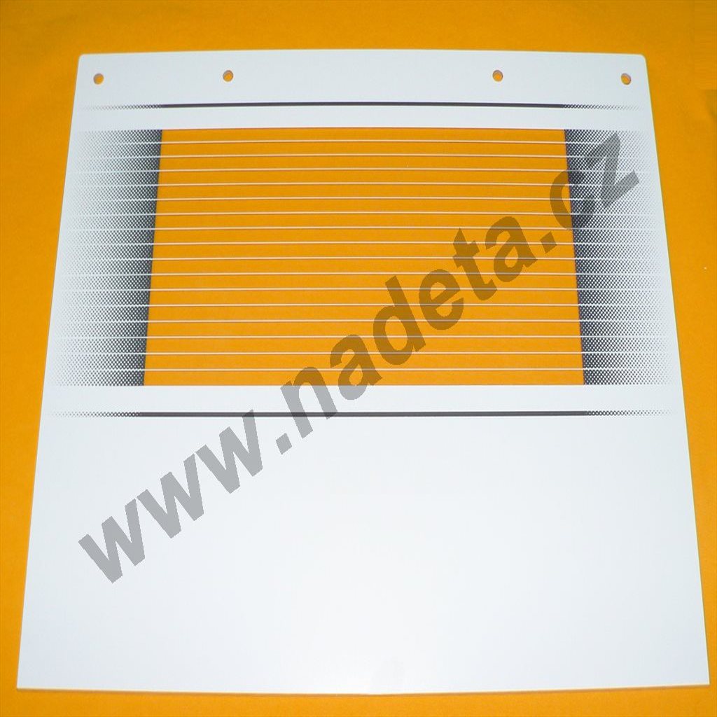 Sklo dvířek vnější, trouba Gorenje typ E73 YT-1-1, 485x400mm