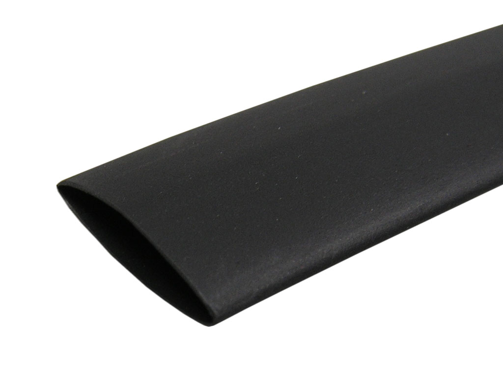 Smršťovací bužírka černá 8/4 mm, metráž