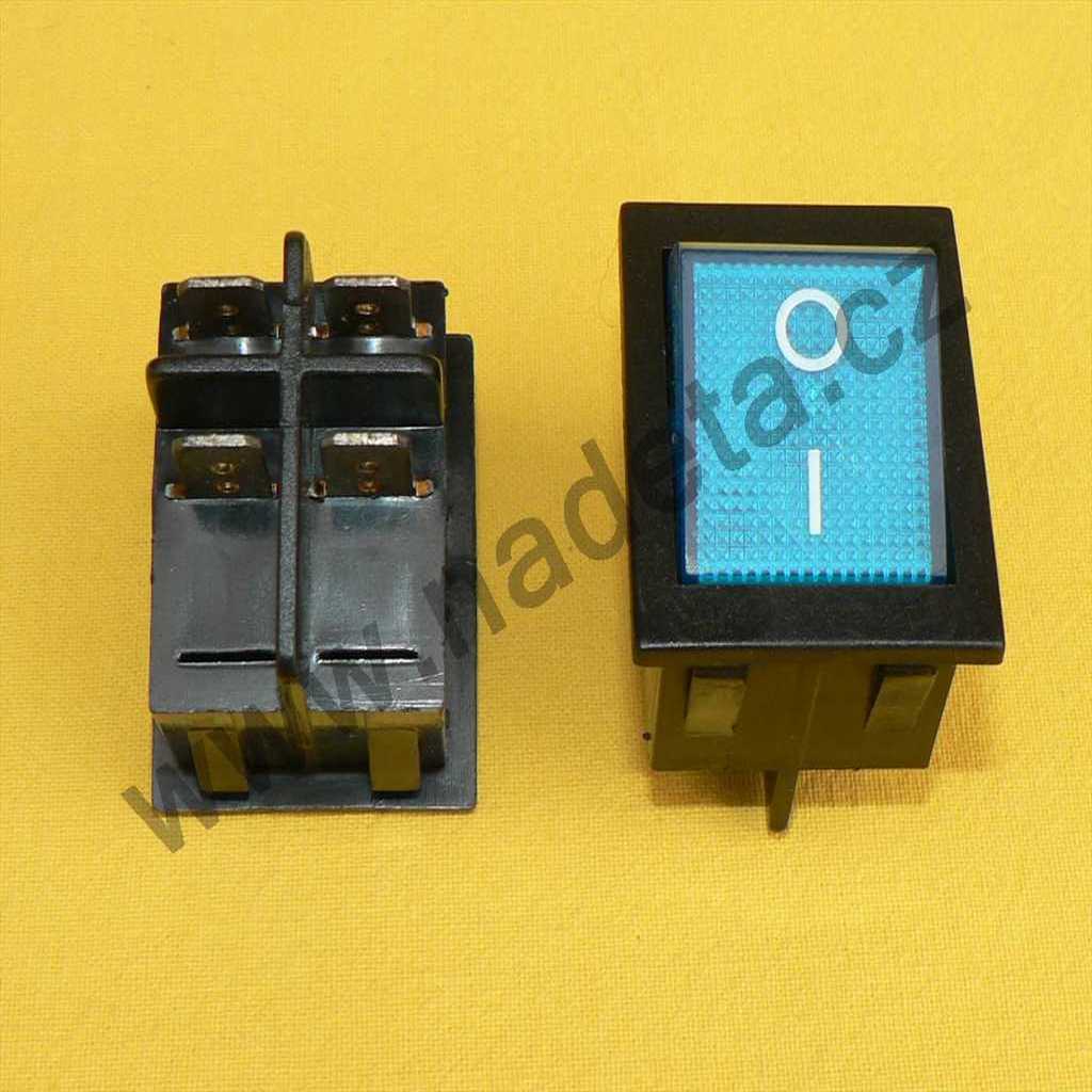 Spínač motoru modrý ETA 9842 51695