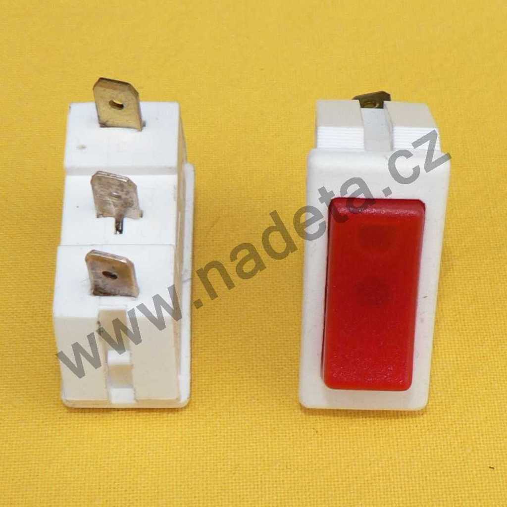 Spínač s doutnavkou vestavěný