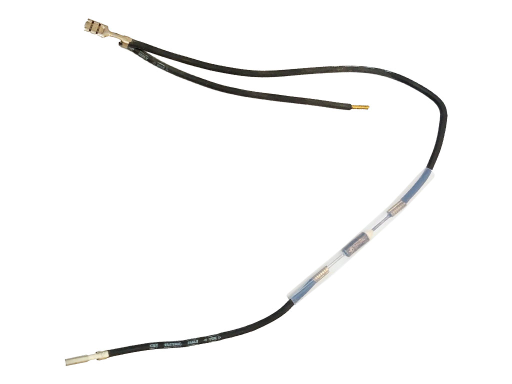 Tepelná pojistka nevratná 229°C s vodičem ETA 1172 00410