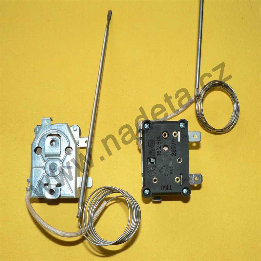 Tepelná pojistka s kapilárou vratná 250 °C, pro fritézu 8814.02 250