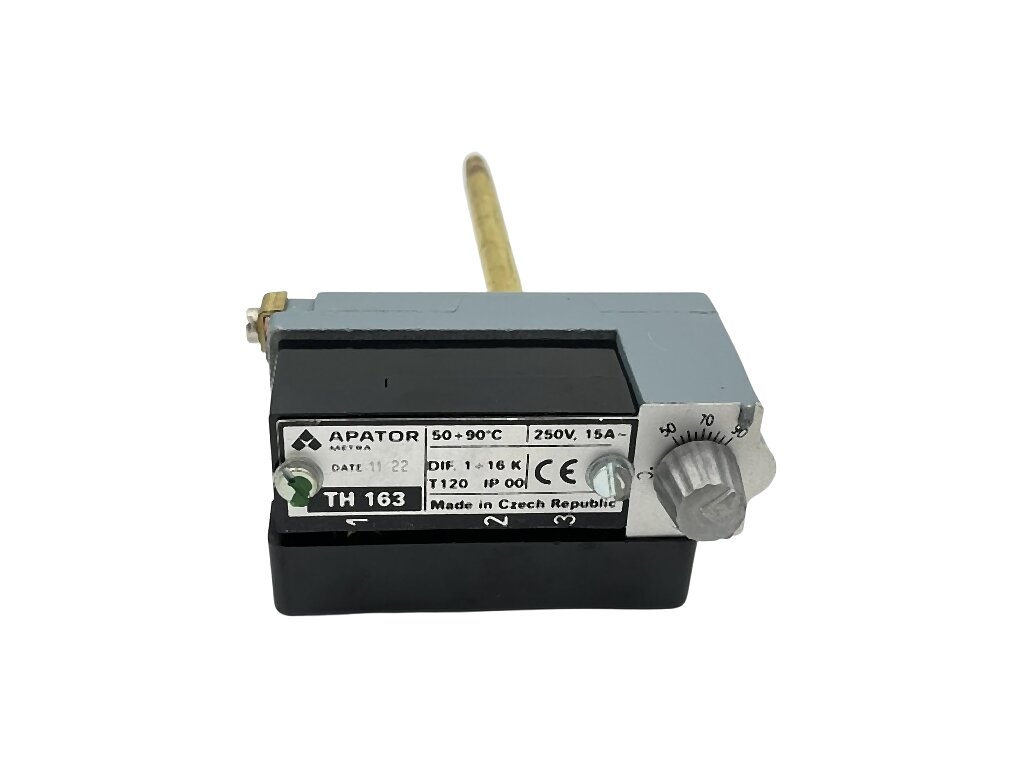 Termostat TH 163, 50°C - 90°C čidlo l=110mm