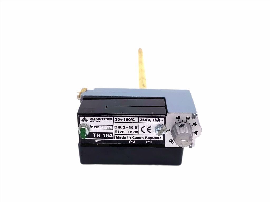 Termostat TH 164 30-160°C čidlo 170mm