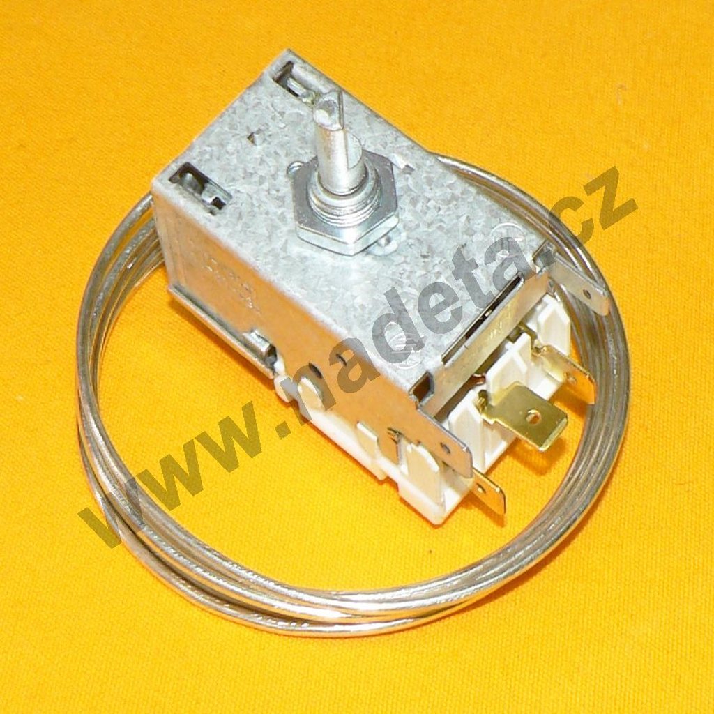 Termostat chladničky K59-P3151 +3,5-15,5/min +3,5-26/max, délka kapiláry 1,6m