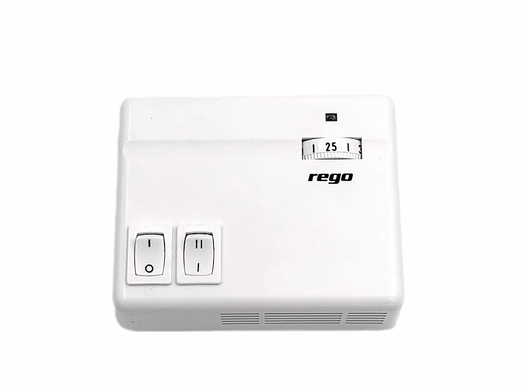 Termostat prostorový REGO 973 02 10A (I/0+I/II) akumulační kamna