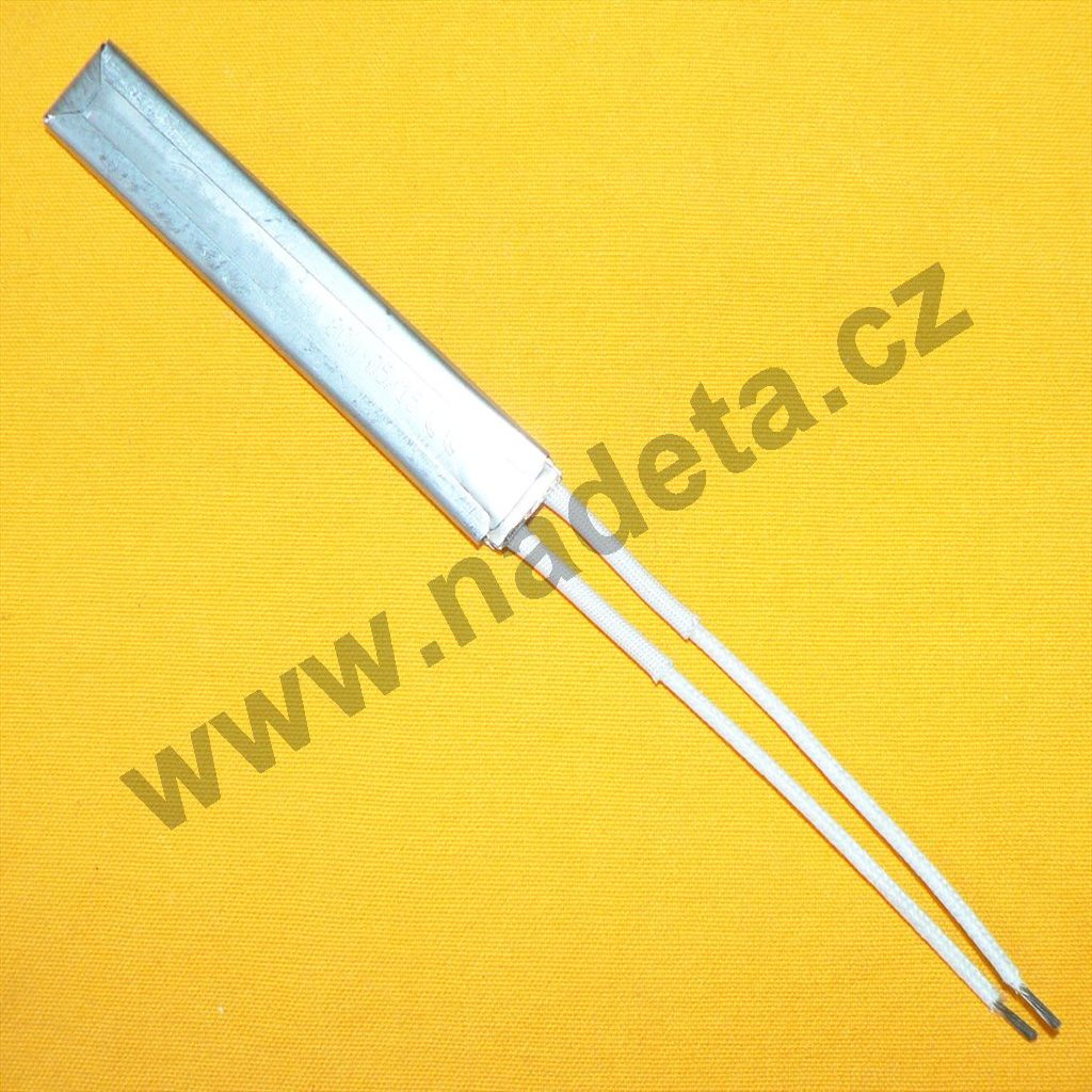 Topná paketa 80W, 24V, l=80mm, š=14mm, síla 4mm, REMIKANIT, nůžky na stříhání popruhů