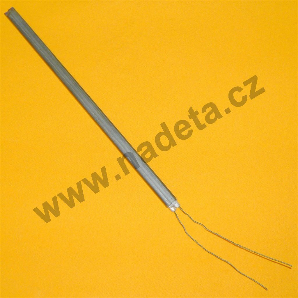 Topná tyč 100W / 230V plochá 25cm, lednice absorpční