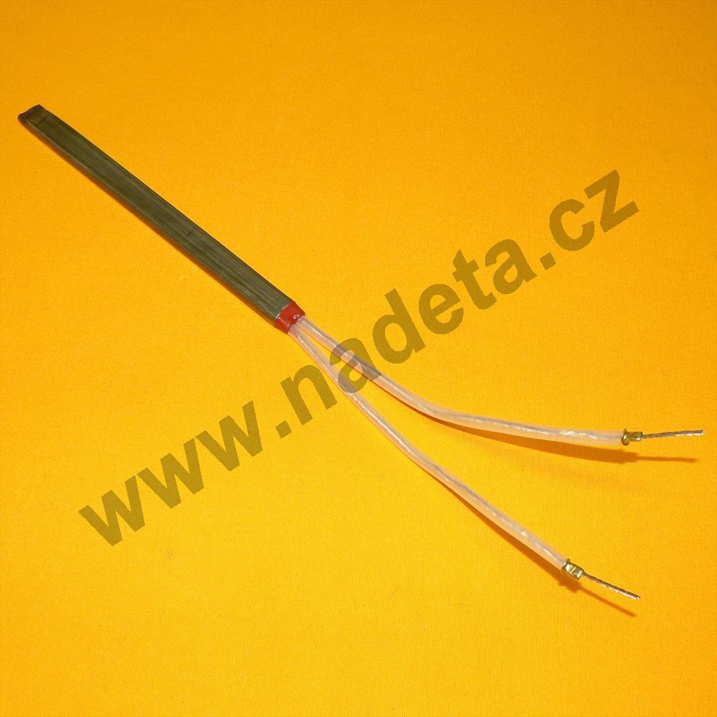Topná tyč plochá 100W / 12V, 15cm, absopční lednice
