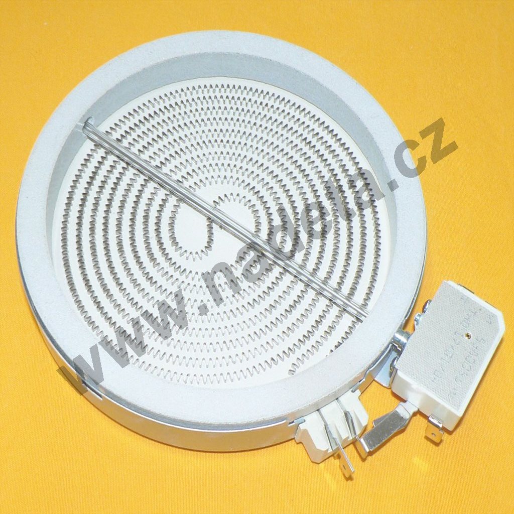 Topné hnízdo, plotna keramická 1200W 145mm regulátor, ukazatel zbytkového tepla