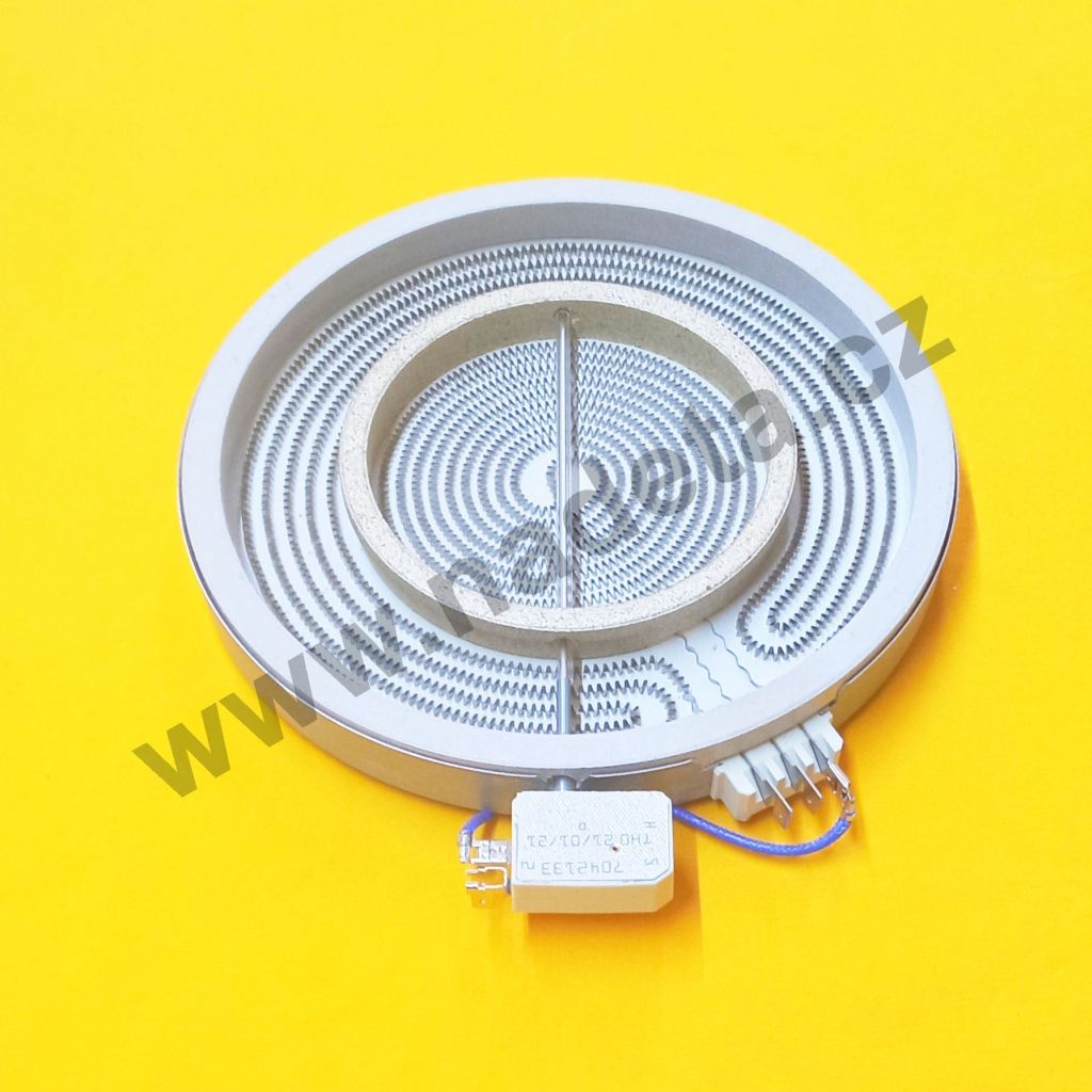 Topné hnízdo, plotna keramická 2200W, varná deska Gorenje 651615, MORA VDS650X