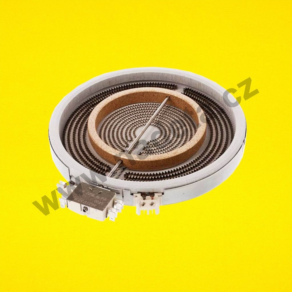 Topné hnízdo, plotna keramická pravá přední, sporák Bosch EKT464