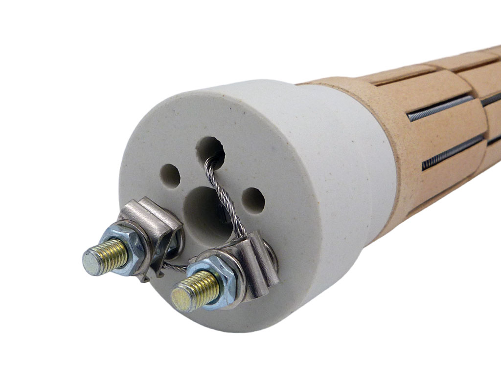 Topné keramické těleso 1000W / 230V,  DZD DRAŽICE 5 článků 30cm