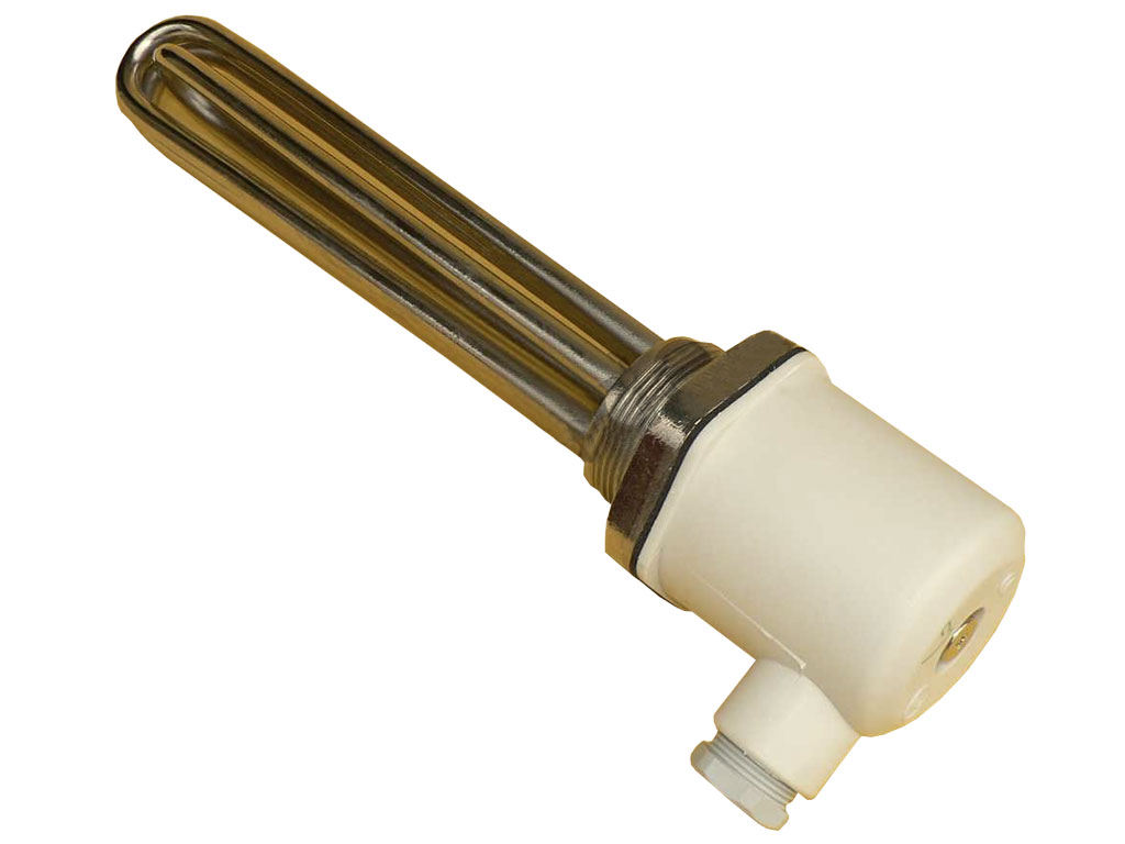 Topné těleso 1,5 KW 230/400 V chrom (klíč 65)