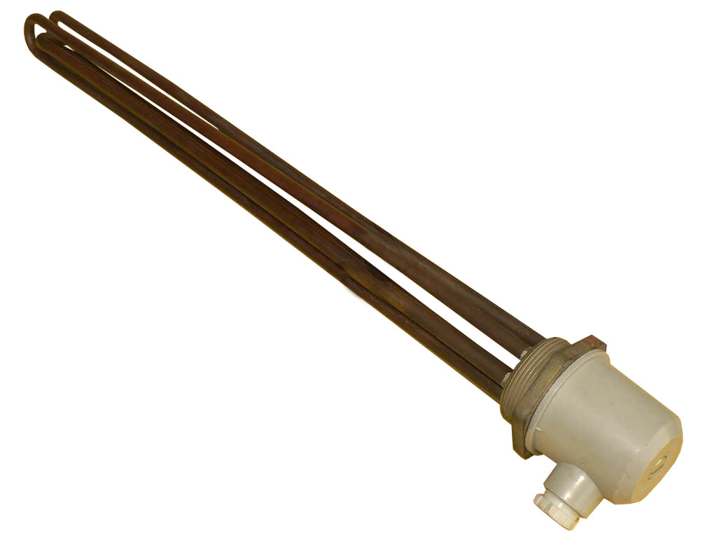 Topné těleso 1,5kW elektrokotel, bojler 400V, 13cm, netopící, 1500W