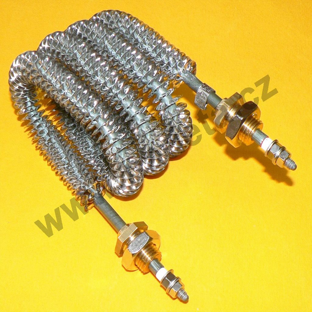 Topné těleso 1000 W 230 V ovinuté stočené l=110mm, kynutí těsta