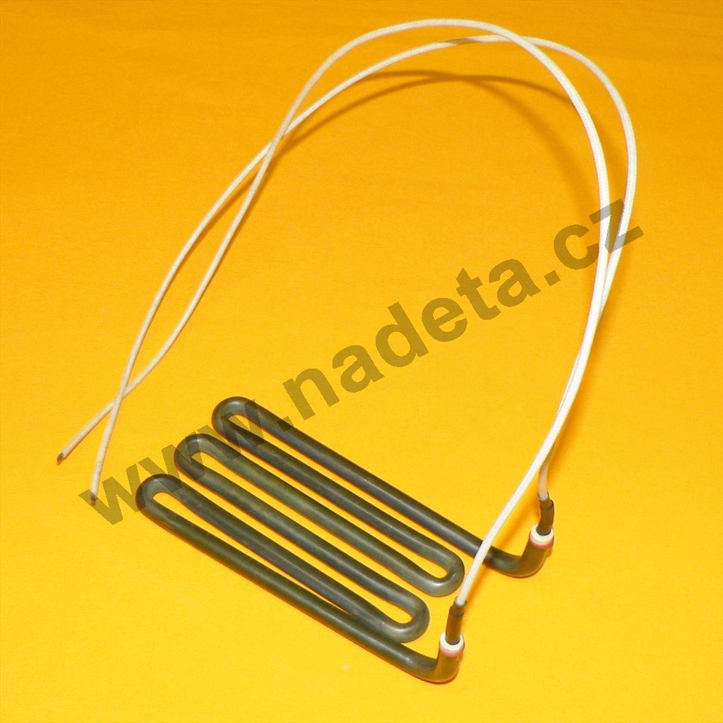 Topné těleso 1200 W 230 V "MM" l=140mm š=70mm vývody 600mm